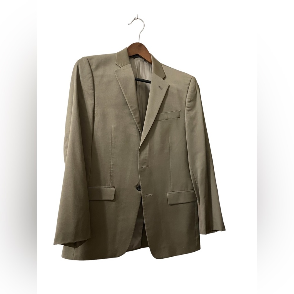 LAUREN by Ralph Lauren Mens Taupe 38R Blazer